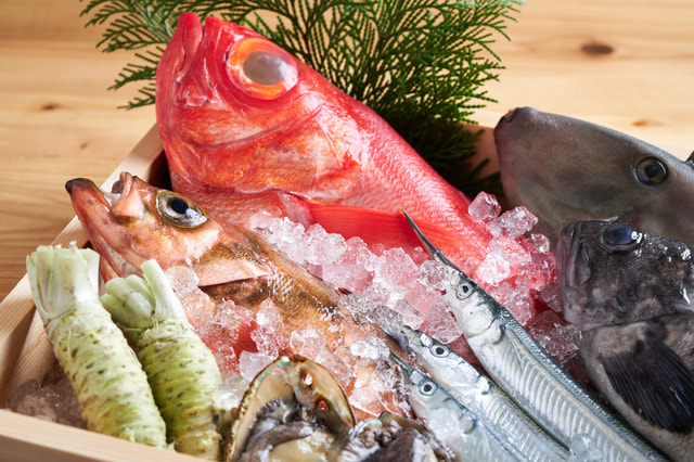 鮮魚や旬の食材